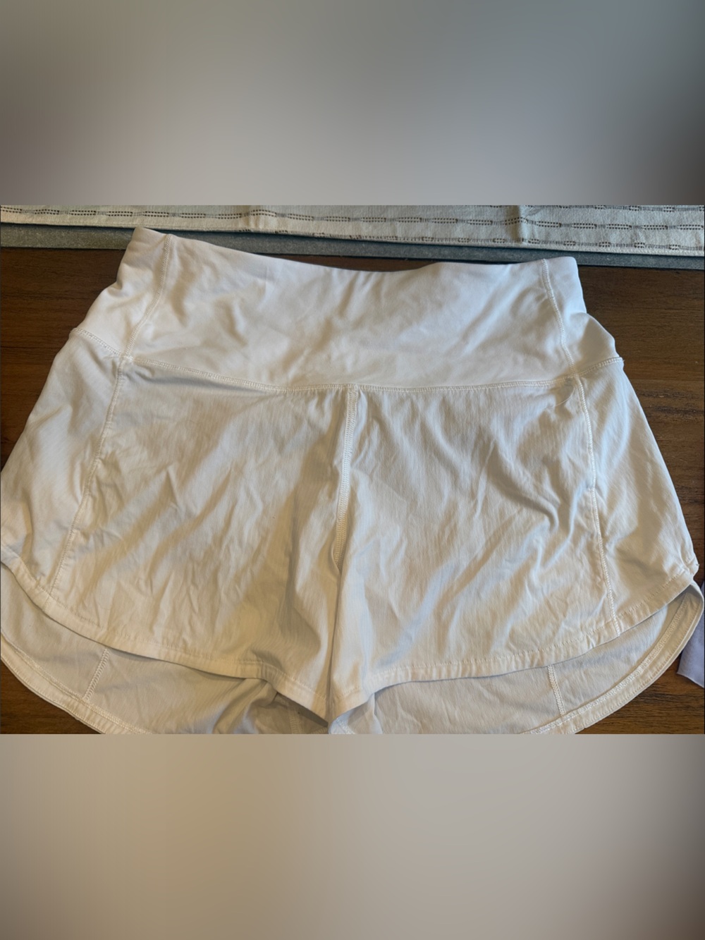 lululemon athletica White Athletic Shorts